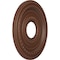 Ekena Millwork Cole PVC Medallion (Canopies up to 4 1/4"), 13"OD x 3 1/2"ID x 3/4"P, Universal Aged Metallic Rust CMP13CODRU - alternate 4